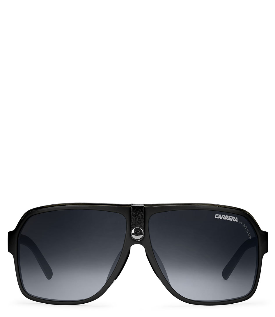 Carrera Sunglasses 33 Black (807) | The Little Green Bag