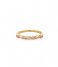 24Kae  Ring met kleurstenen 12473Y Gold colored