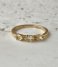 24Kae  Ring met kleurstenen 12480Y Gold colored