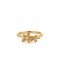 24Kae  Ring met parels en bloemen 12445Y Gold colored