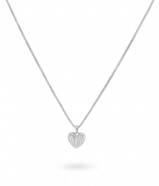 24Kae  Necklace With Heart 32472S Silver colored