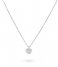 24Kae  Necklace With Heart 32472S Silver colored