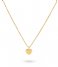 24Kae  Necklace With Heart 32472Y Gold colored