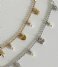 24Kae  Necklace With Pendants And Pearls 32474S Silver colored