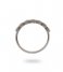 24Kae  Ring met kleurstenen- 925 Sterling zilver gerhodineerd 12415S Silver