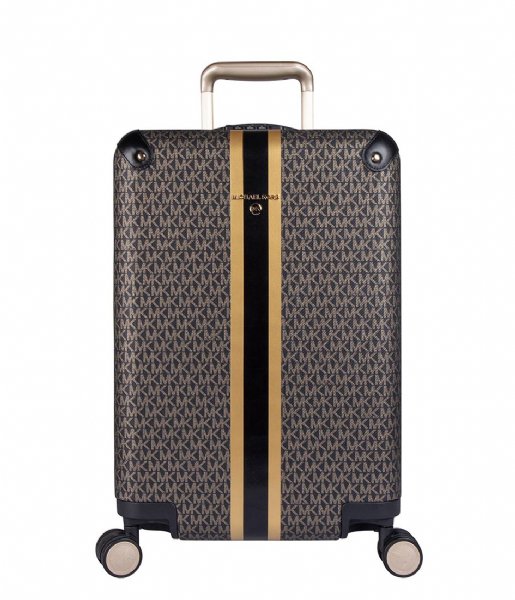 Michael Kors Handbagage Koffer Travel Sm Hardcase Trolley Black Gold (039)