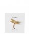 A Beautiful Story  Brooch Dragonfly GP Gold plated