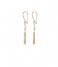 A Beautiful Story  Bar Citrine Earrings GP Gold Plated