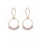 A Beautiful Story  Compassion Rose Quartz Earrings GP Gold Plated