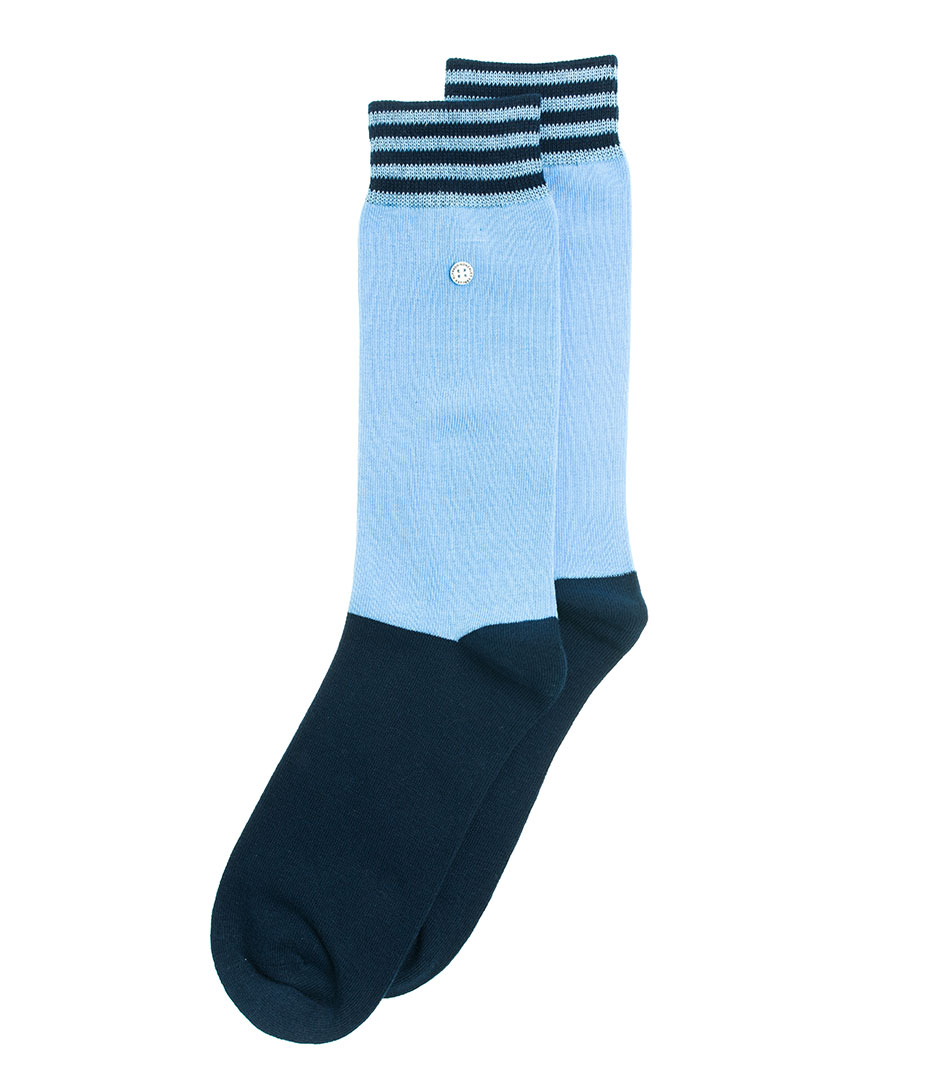 Bewonderenswaardig zien volleybal Alfredo Gonzales Socks Duotone Socks navy light blue | The Little Green Bag