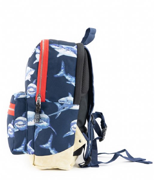 Pick & Pack  Shark Backpack M 13 Inch Navy (14)