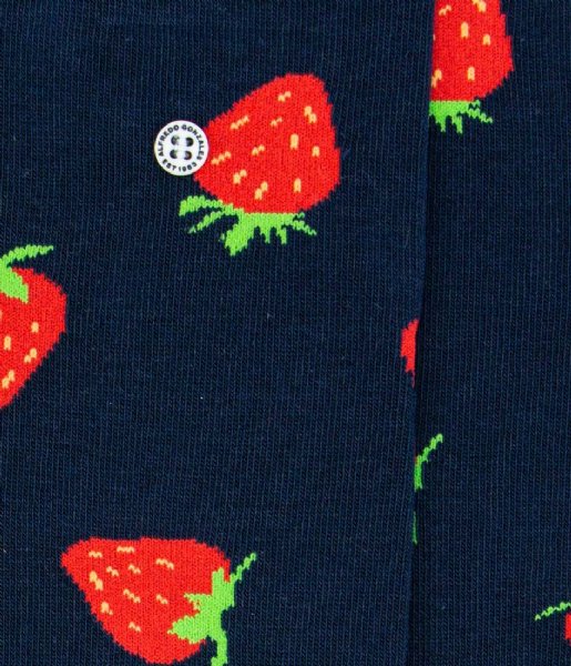 Alfredo Gonzales  Strawberries Socks Navy (109)
