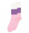 Alfredo GonzalesBig Stripes Socks purple off white pink (121)