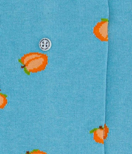 Alfredo Gonzales  Peach Socks light blue orange blue (113)