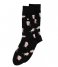 Alfredo Gonzales  Popcorn Socks black white red (114)