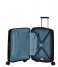 American Tourister Walizki na bagaż podręczny Aerostep Spinner 55/20 Expandable TSA Black (1041)