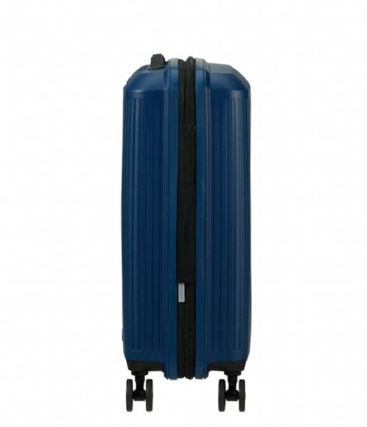American Tourister Walizki na bagaż podręczny Aerostep Spinner 55/20 Expandable TSA Navy Blue (1598)