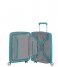American Tourister Handbagage Koffer Soundbox Spinner 55/20 Tsa Expandable Turquoise Tonic (A066)