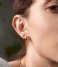 Ania Haie  Modern Muse Sparkle Chubby Huggie Hoop Earrings S Gold colored
