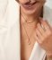 Ania Haie  Tough Love Pave Arrow Pendant Necklace M Gold colored