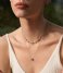 Ania Haie  Polished Punk Geometric Sparkle Pendant Necklace M Silver colored