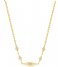 Ania Haie  Polished Punk Geometric Chain Necklace M Gold colored