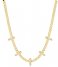 Ania Haie  Polished Punk Curb Chain Sparkle Point Necklace M Gold colored