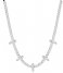 Ania Haie  Polished Punk Curb Chain Sparkle Point Necklace M Silver colored