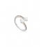 Ania Haie  Modern Muse Gem Pearl Wrap Ring S Silver colored