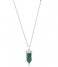 Ania Haie  Malachite Point Pendant Necklace N039-03H Silver