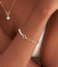 Ania Haie  Pearl Power Chunky Link Chain Bracelet M Goudkleurig