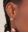 Ania Haie  Making Waves Double Hoop Stud Earrings S Goudkleurig