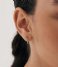 Ania Haie  Spaced Out Huggie Hoop Earrings S Zilverkleurig