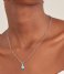 Ania Haie  Chunky Chain Drop Pendant Necklace M Zilverkleurig