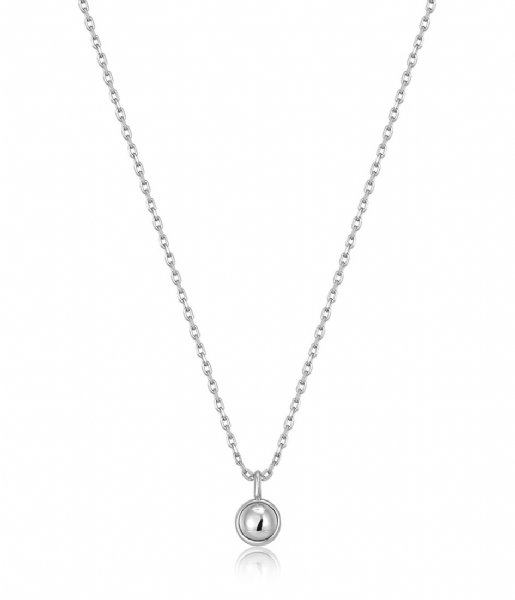 Ania Haie  Spaced Out Drop Pendant Necklace M Zilverkleurig