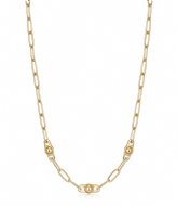 Ania Haie Spaced Out Link Chunky Chain Necklace M Goudkleurig