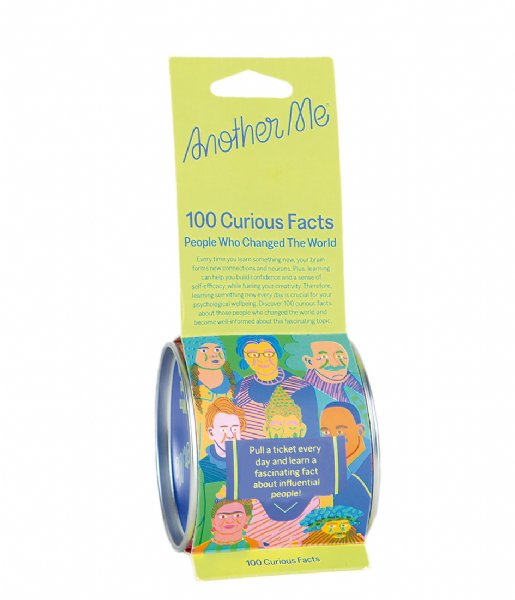 Another Me  Box 100 Curious Facts People Who Changed The World Green