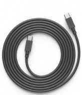 Avolt Cable 1 USB C to USB C Charging Cable 2m Stockholm Black