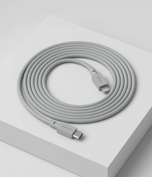 Avolt  Cable 1 USB C to Lightning Charging Cable 2m Gotland Gray
