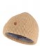 BICKLEY AND MITCHELL  Soft Rib Lined Beanie Sand (12)
