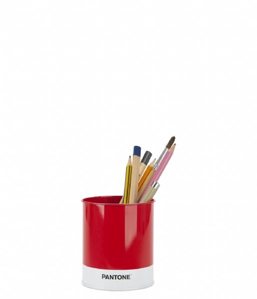 Balvi  Pen Holder Pantone Tin Red