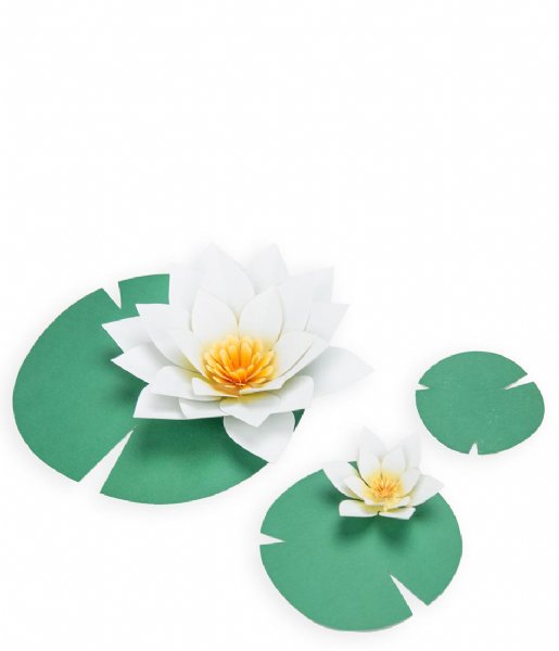 Balvi  Diy Paper Flower Water Lily White