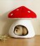 Balvi  Guinea Pig Bed Mushroom Beige Red