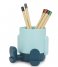 Balvi  Pen Holder Mr.Sitty Turquoise/Blue