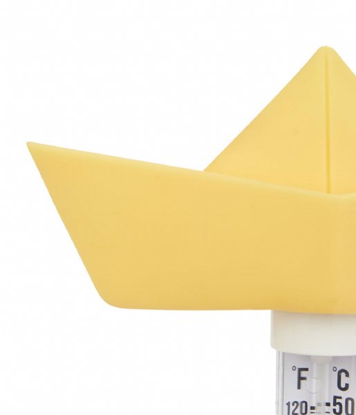 Balvi  Pool Thermometer Paper Boat Yellow