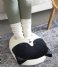 Balvi  Foot Warmer Kitty Frac White/Black
