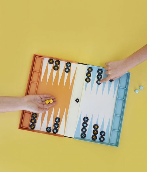 Balvi  Backgammon Board Game Greatest Hits Wood