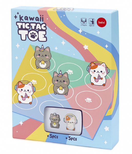 Balvi  Game Tic Tac Toe Kawaii Plastic