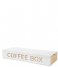 Balvi  Coffee Box Blanco Metal/Bamboo