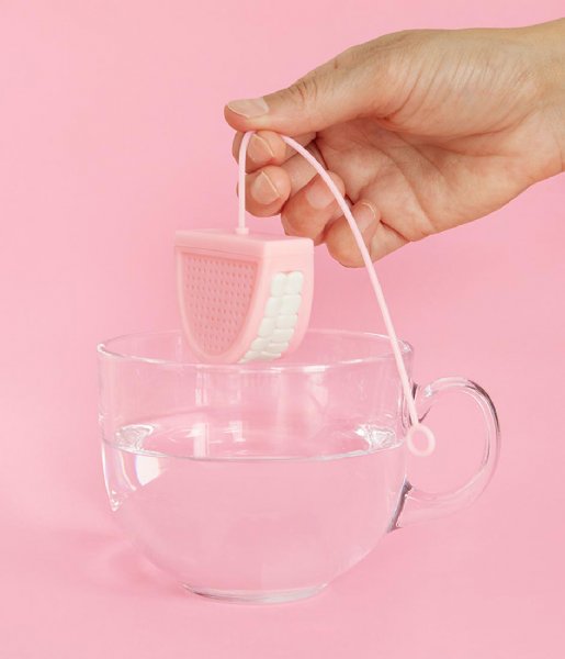 Balvi  Tea Infuser Teath Pink/White